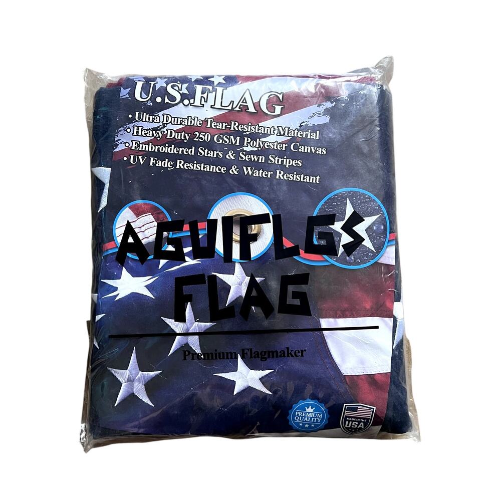 AGUIFLGS USA Flag 3x5' Made in the USA